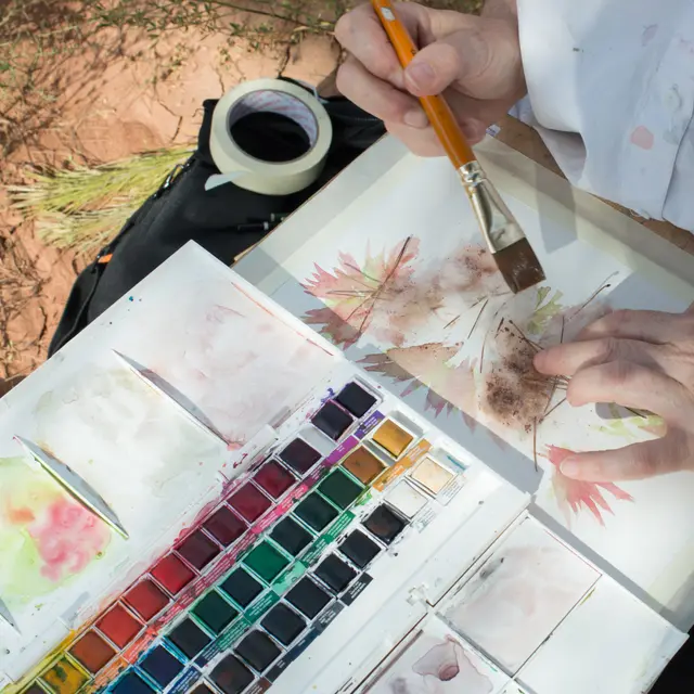 Atelier créatif - Initiation aquarelle_La Toussuire