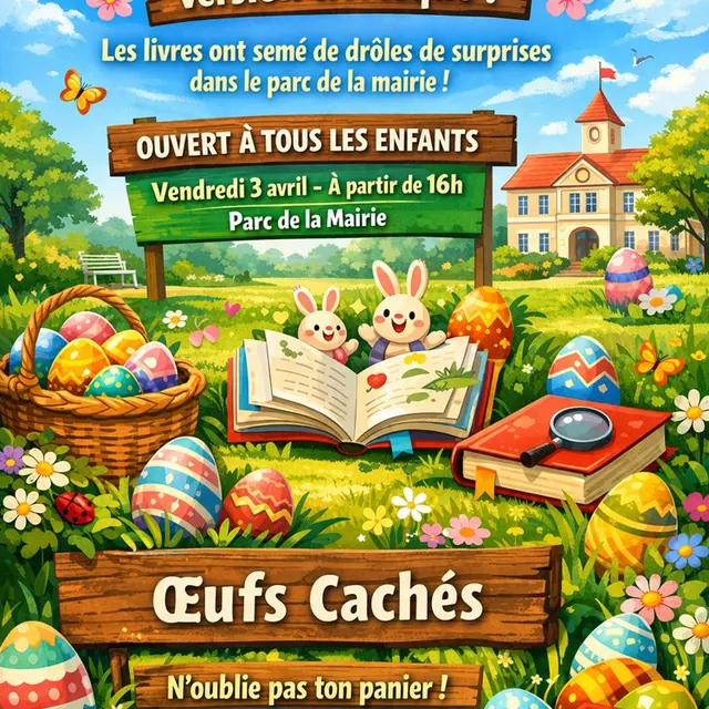 Chasse à l'œuf et atelier peinture_Saint-Cernin