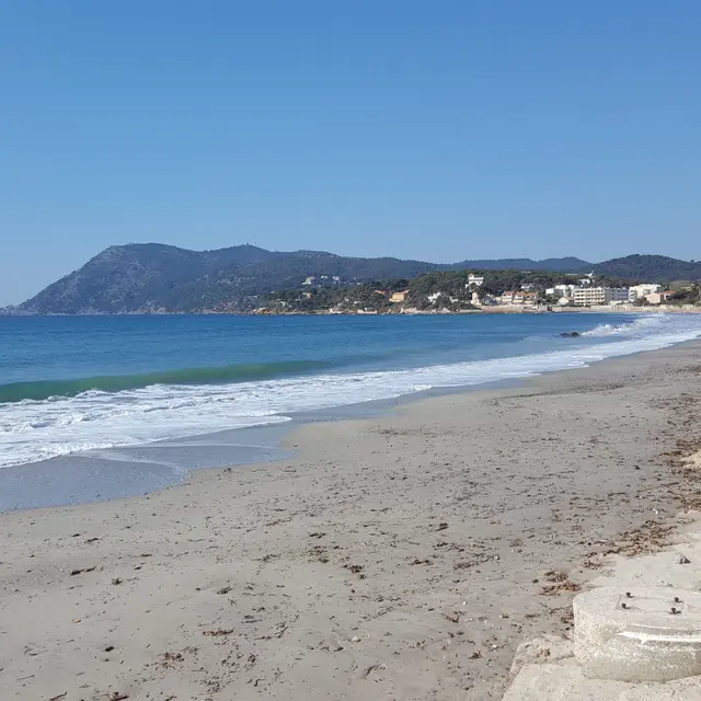 La plage des Sablettes