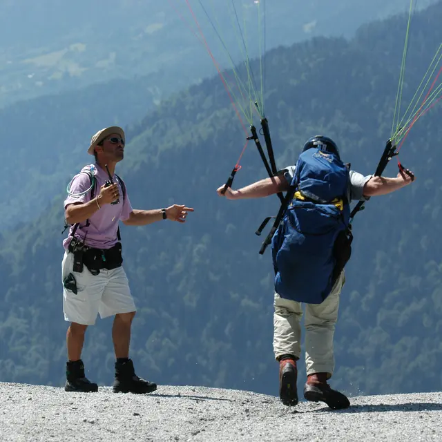Photo stage de parapente