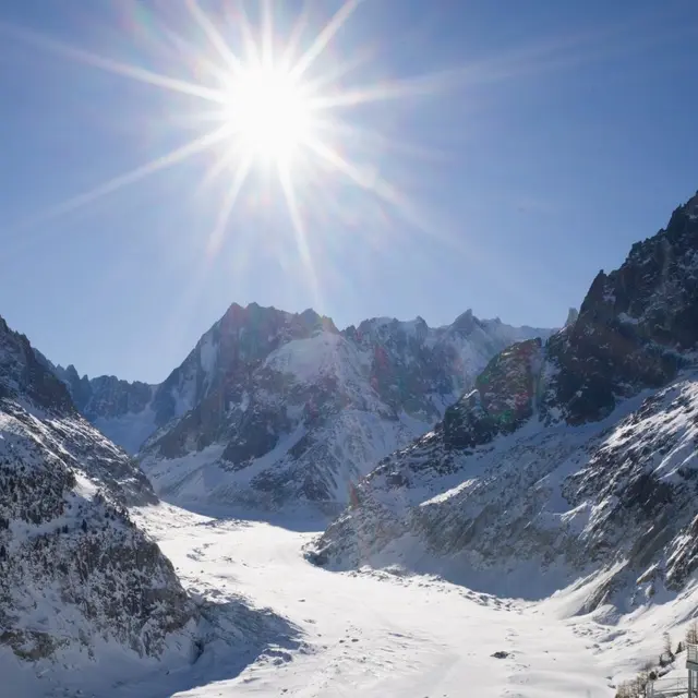Raquettes Haute montagne  - Mer de Glace - Compagnie des Guides de Chamonix_Chamonix-Mont-Blanc