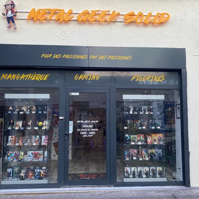 Devanture  Metal Geek Solid