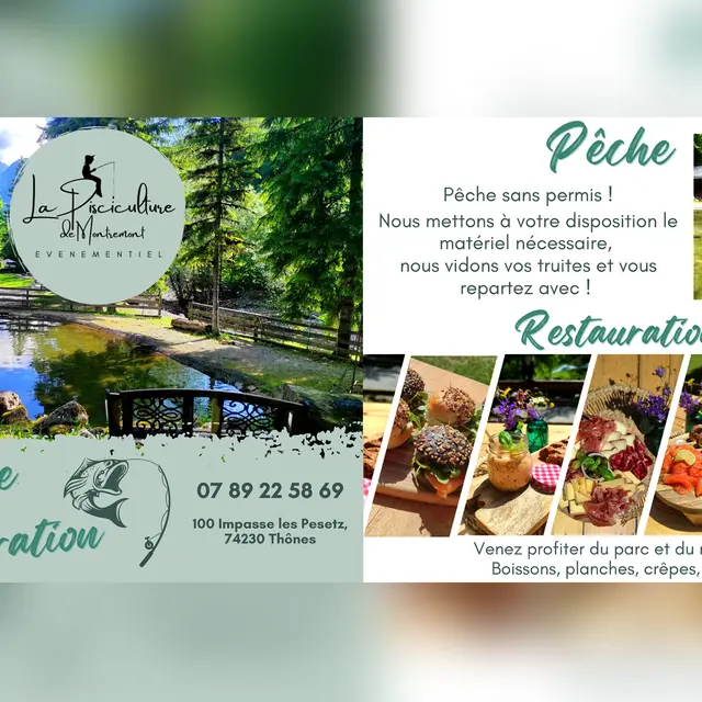 La Pisciculture de Montremont - Restaurant_Thônes