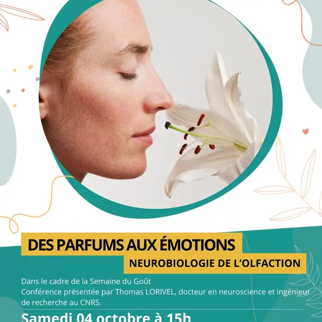 Conférence - « Des parfums aux émotions : neurobiologie de l'olfaction »_Saint-Martin-Vésubie