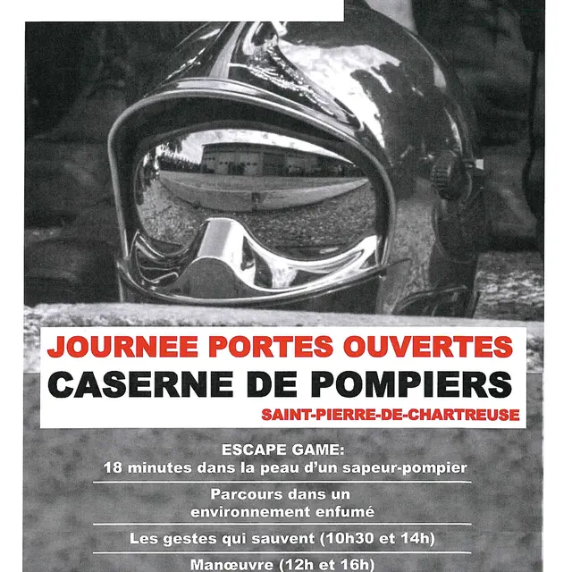 Portes ouvertes à la caserne des sapeurs pompiers_Saint-Pierre-de-Chartreuse