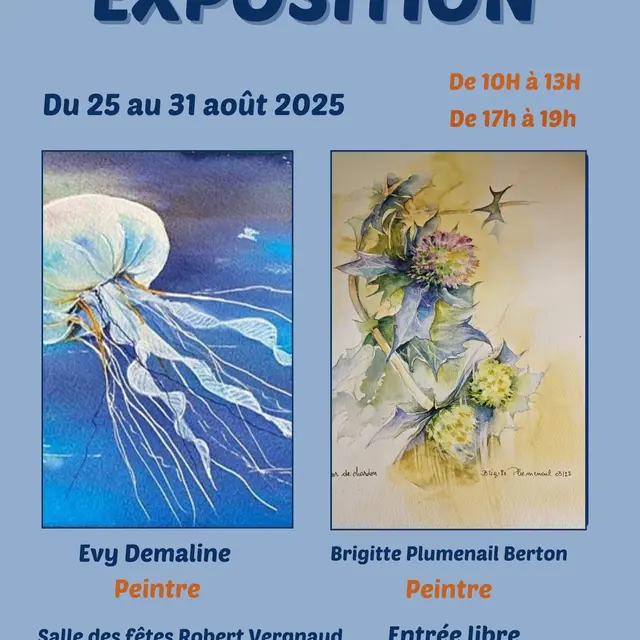 Expositions 2025 Horizons Artistiques de Rivedoux-Plage