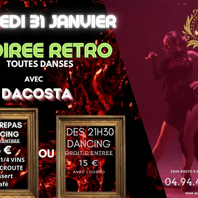 Soirée rétro au Thouar_Le Muy