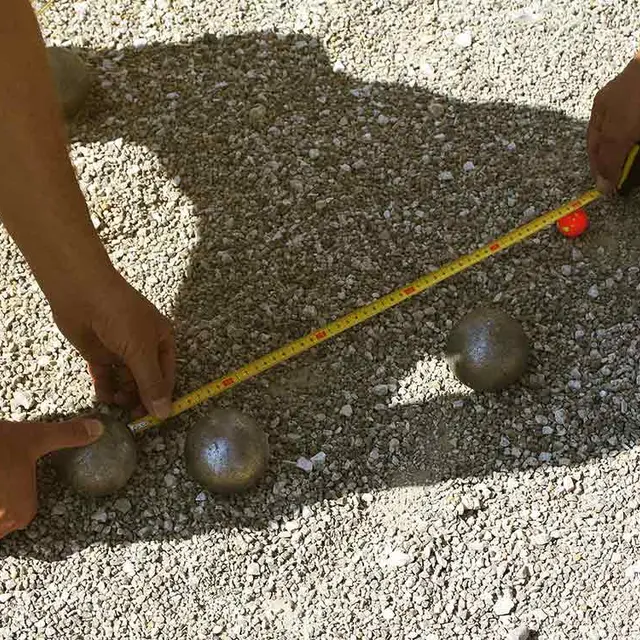 Terrain de pétanque