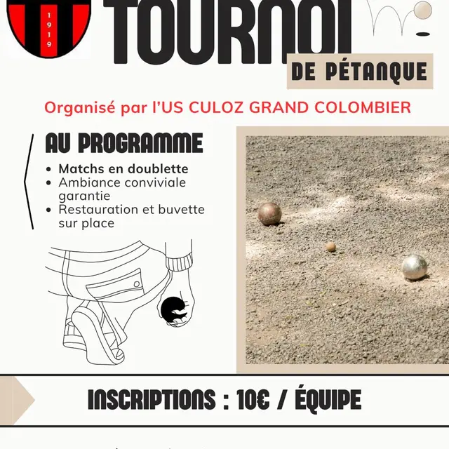 Tournoi de pétanque_Culoz-Béon