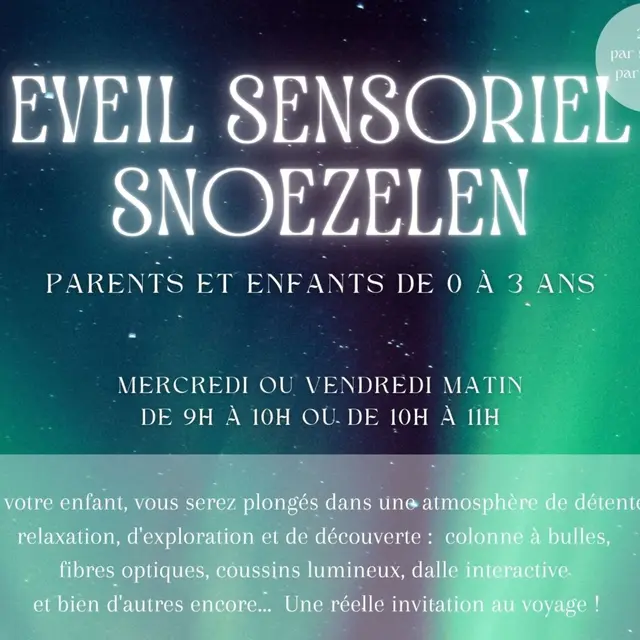 Éveil sensoriel snoezelen parents-enfants_Faverges-Seythenex