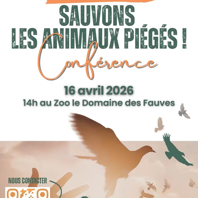 Conférence Sauvons les animaux piégés !_Les Abrets en Dauphiné