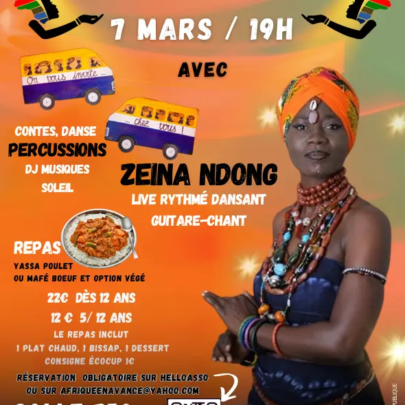 Repas spectacle Afrique en Avance_La Bâtie-Neuve