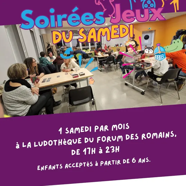 Soirée jeux de société