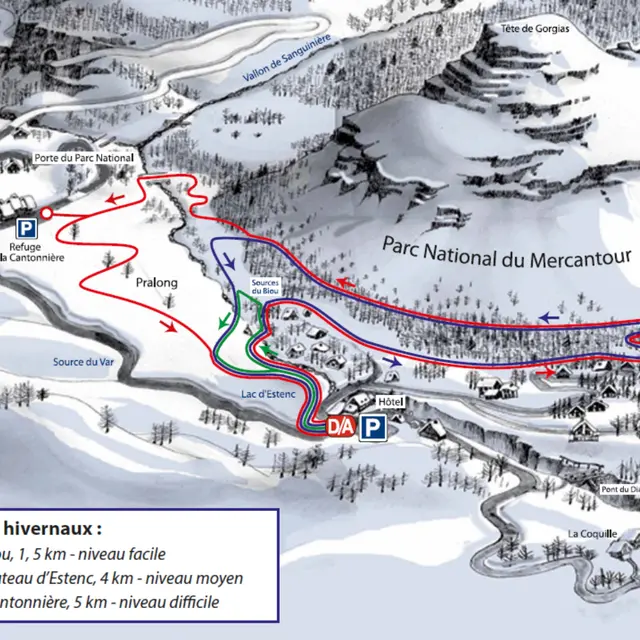 Espace nordique d'Estenc