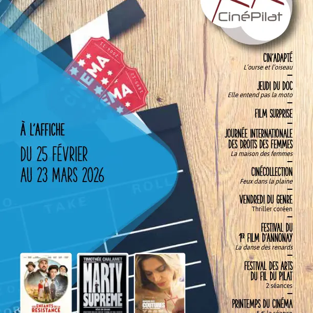 Ciné Pilat Le programme est en ligne ! _Pélussin