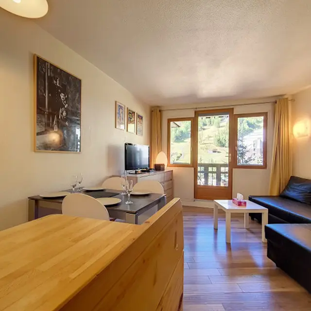 Salon -   Appartement Pierre et Vacances La Daille