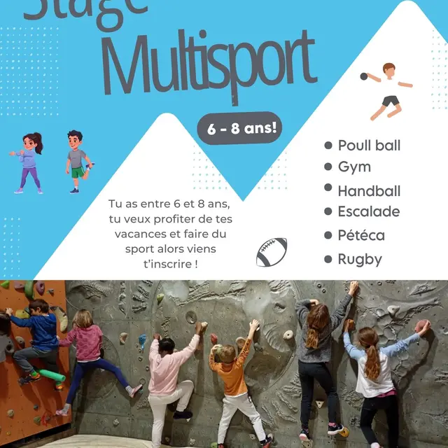 Stage Multisport 6-8 ans_Embrun