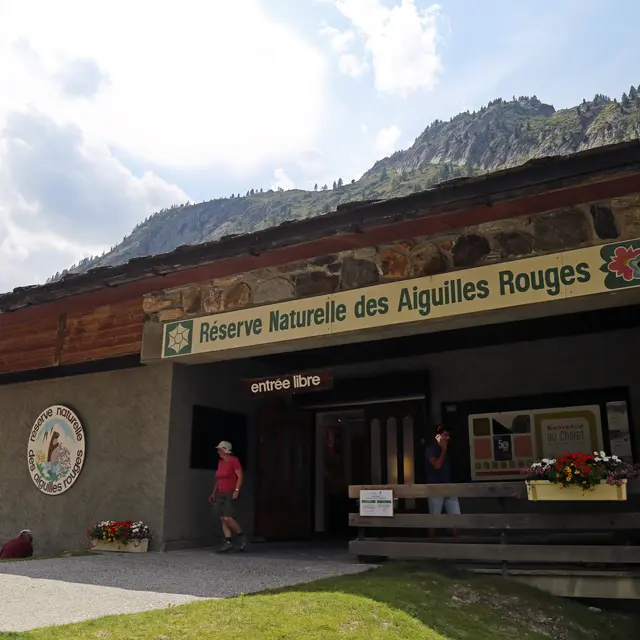 Chalet de la réserve naturelle des Aiguilles Rouges