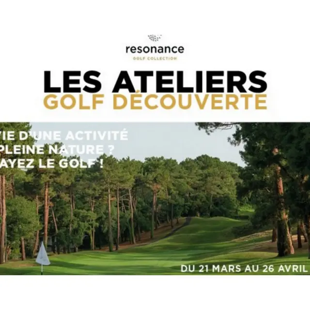 Les Ateliers Golf Découverte au Golf de Servanes à Mouriès 21.03 au 26.04.26