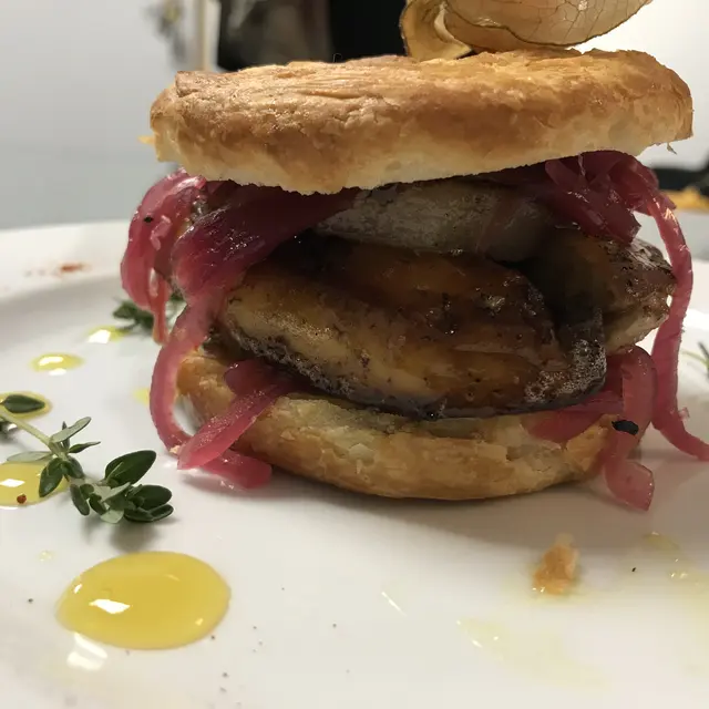 Burger fois gras