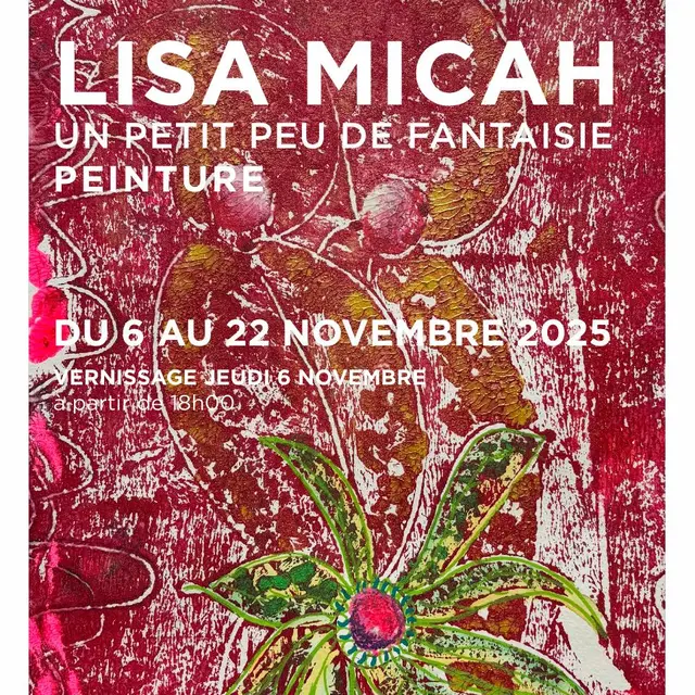 Exposition peinture de Lisa Micah_Champagne-en-Valromey