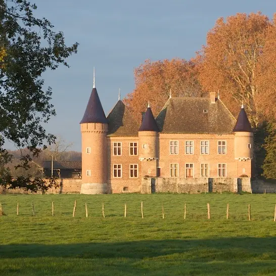 Vue du château de Genoud_Certines