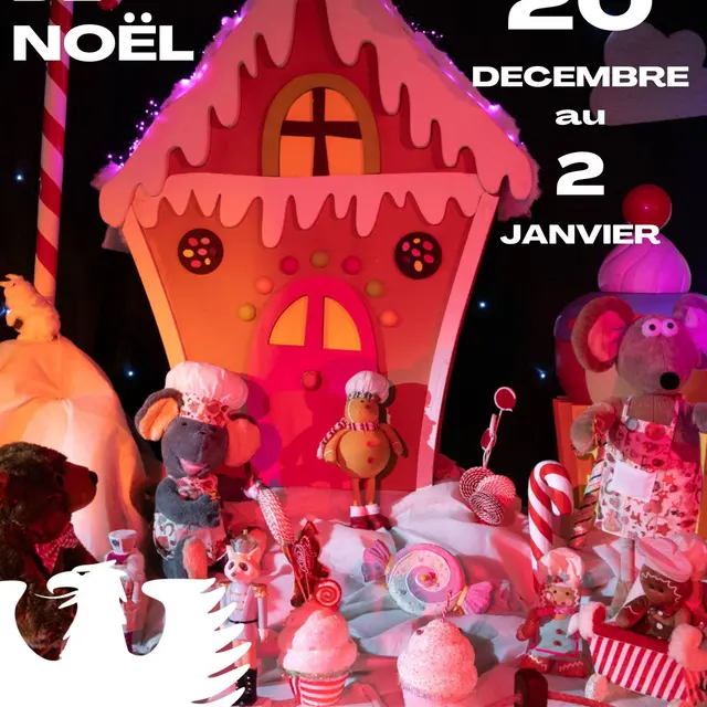 Le village de Noël_La Salle-les-Alpes