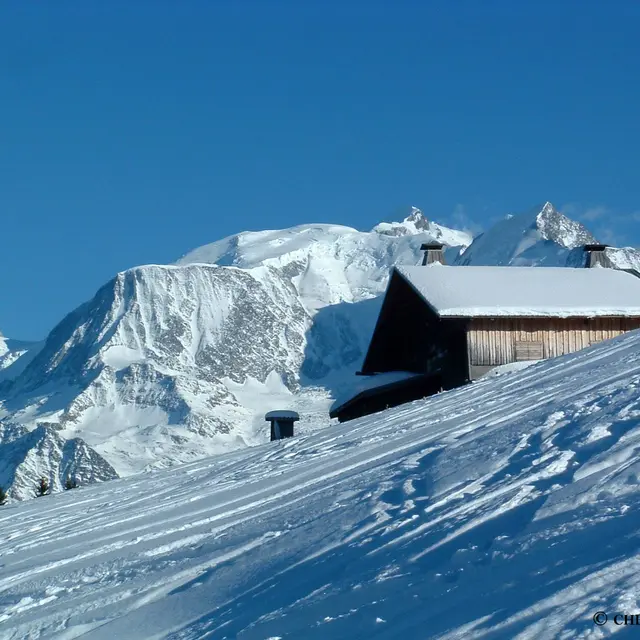 sortie raquette haut val d'arly