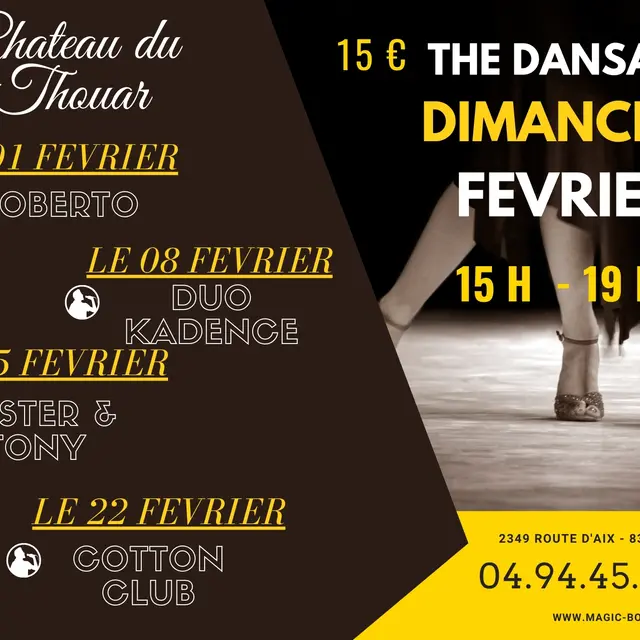 Thé dansant du dimanche au Thouar_Le Muy