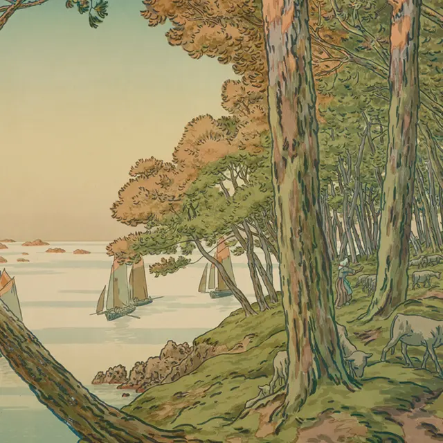Visite guidée de l'exposition - Henri Rivière, un artisan de la lumière_Bormes-les-Mimosas