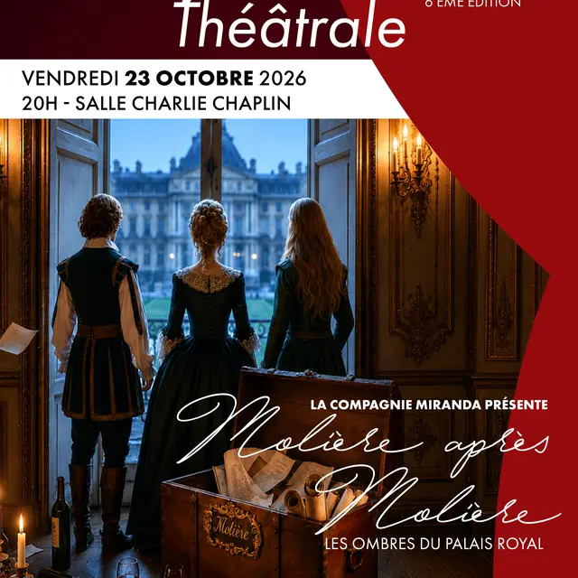 La Parenthèse Théâtrale Molière après Molière - Les ombres du Palais-Royal_Saint-Jean-Cap-Ferrat