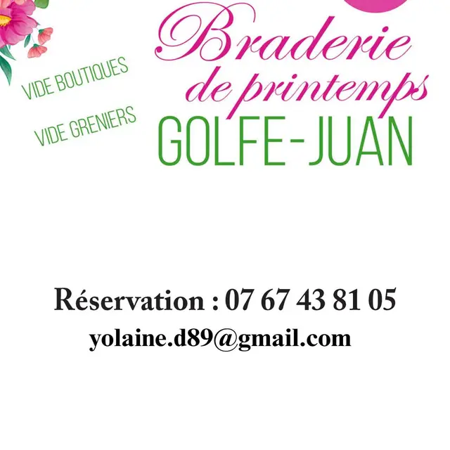 Braderie de printemps à Golfe-Juan_Vallauris Golfe - Juan
