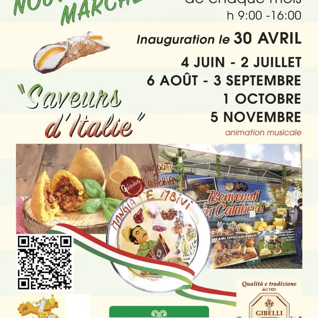 Marché saveurs d'Italie_Le Rouret