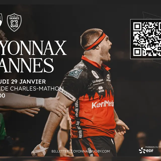 Pro D2 - Oyonnax Rugby reçoit le RC Vannes_Oyonnax