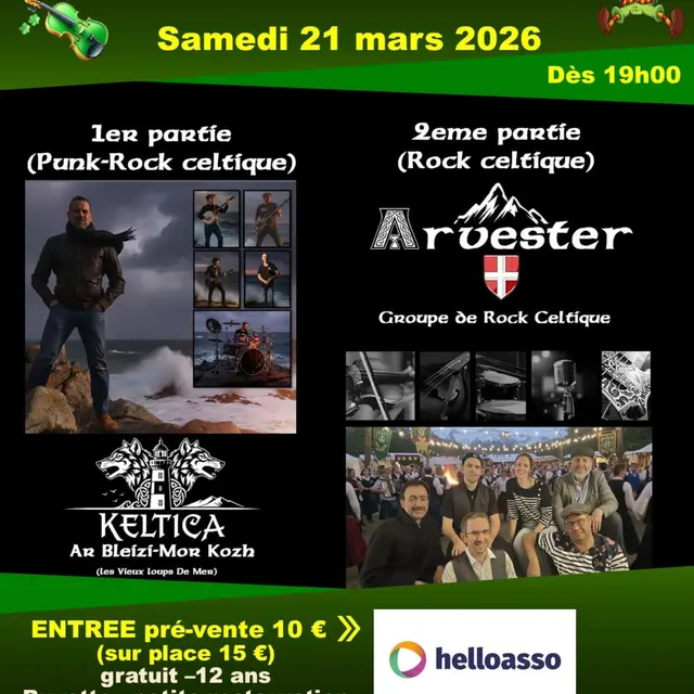 Soirée Concert Saint Patrick_Saint-André-de-Boëge