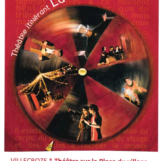 Théâtre itinérant La Passerelle_Villecroze