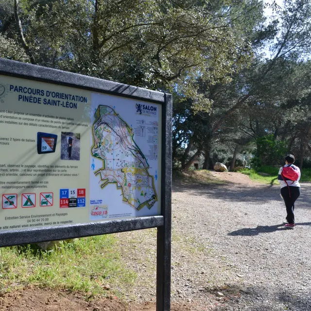 Panneau d'information