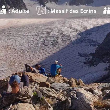 Trek scientifique: suivi des fronts glaciaires_Ailefroide