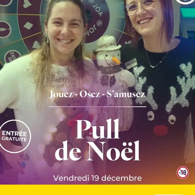 La Journée du pull de Noël… au Casino JOA_Ax-les-Thermes