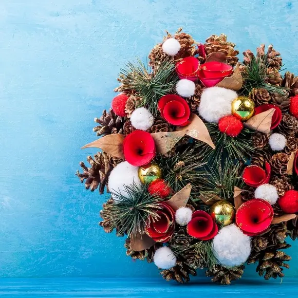Atelier floral : sphère végétale aux éclats de noël_Sainte-Maxime