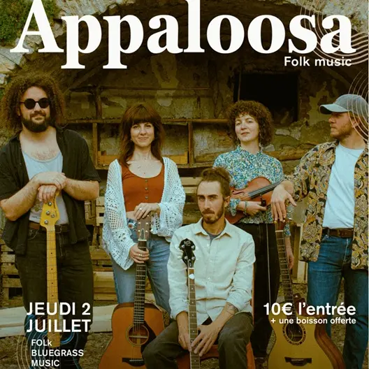 Appaloosa en concert au Château de Sannes_Sannes