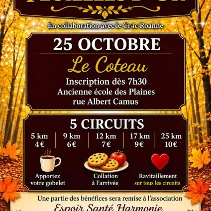Marche des feuilles d'or_Le Coteau