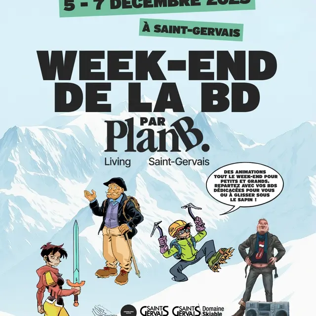 Week-end de la Bande Dessinée_Saint-Gervais-les-Bains