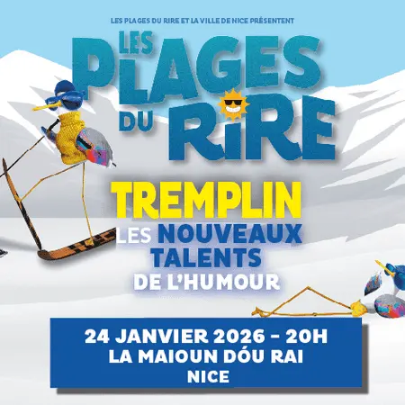 Tremplin d'humour - Les plages du rire_Nice