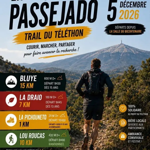La Passejado - Trail du Téléthon_Mollans-sur-Ouvèze