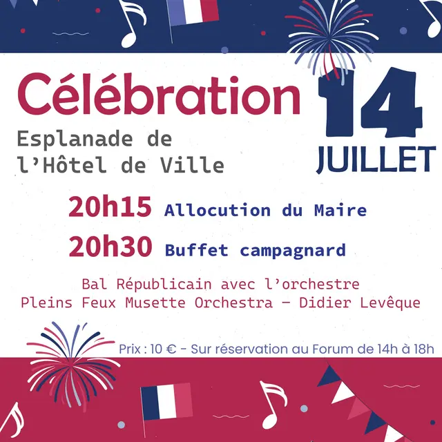 Fête du 14 Juillet_Les Angles