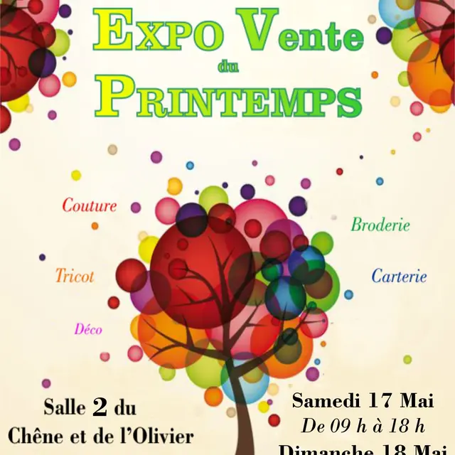 Exposition-vente de Printemps par le Club Couture & Déco_La Londe-les-Maures