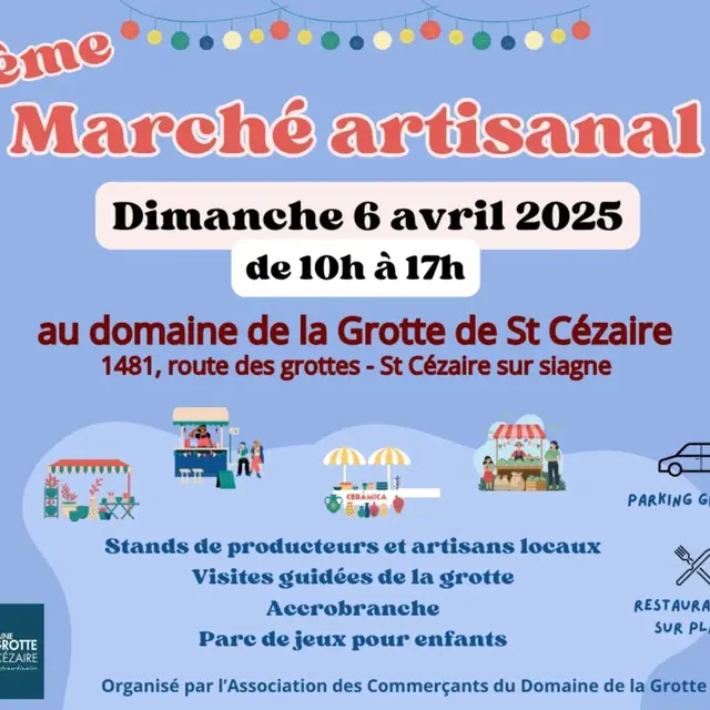 2e Marché Artisanal - Grotte de Saint-Cézaire_Saint-Cézaire-sur-Siagne