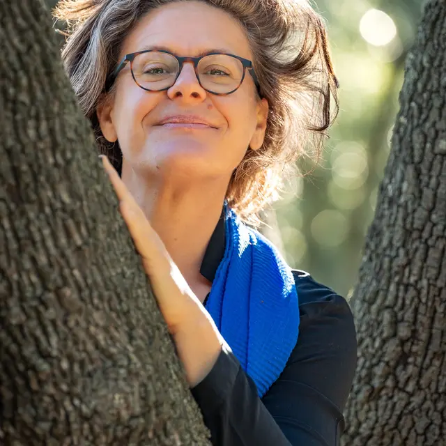 Séance de yoga dans les jardins de l'Abbaye Saint-André_Villeneuve-lez-Avignon