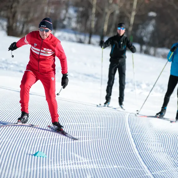 ESF-Flaine-Cours-Ski-Fond-Individuel-Balade